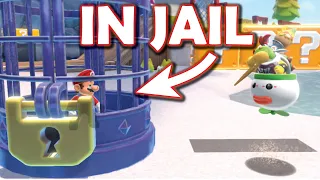 I put Mario in jail in Bowser's Fury! [Super Mario 3D World + Bowser's Fury modding]