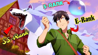 Salaryman Reincarnates As The Weakest E-Rank Hero But He Turns Legendary SS-Rank Wolf Into His Pet