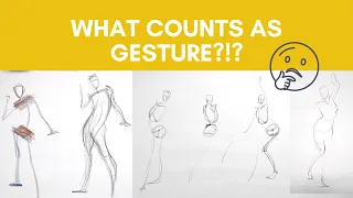 GESTURE DRAWING EXPLAINED! Is this part of the gesture or style?