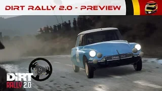 DiRT Rally 2.0 - Citroën DS19 H1 - Gameplay Volant 1/3