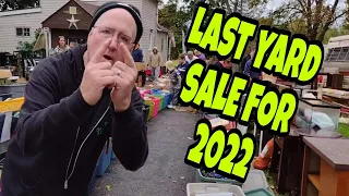 OUR LAST $1 YARD SALE Of 2022...Awesome Stuff...Awesome Customers...Awesome Money