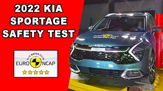 Kia Sportage scores five stars in  Euro NCAP Crash | Safety Tests of Kia Sportage 2022