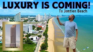 A New condo project is coming! | AROM JOMTIEN BEACH | This is selling out fast! | Full tour!