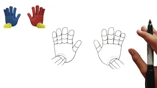 Drawing Players Hand ( Grab Pack ) Poppy Playtime