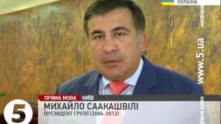 Саакашвілі про вибори в Україні та Порошенка