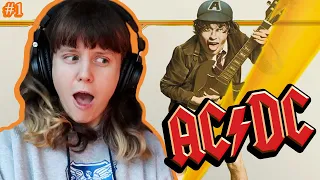 IS THAT A BAGPIPE?! first time listening to AC/DC ⚡ T.N.T., It's a Long Way to the Top, High Voltage
