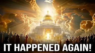 It Happened Again, MIRACLE in Jerusalem, Footage of The Divine Sign! It's JESUS!