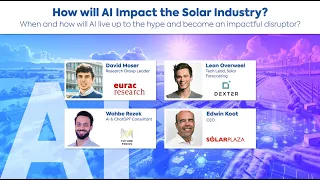 (WEBINAR) How will AI impact the solar industry? (2024)