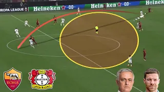 Mourinho vs Xabi Alonso Guerra Táctica | Análisis | Roma 1-0 Bayer Leverkusen | Europa League