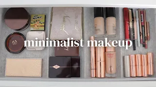 Decluttering My MINIMALIST Makeup Collection 2024!