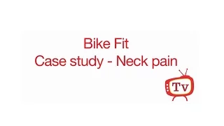 Neck pain when cycling?