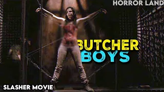 Gang of Boys Eat Girls Brain | Butcher Boys (2012) HORROR SLASHER MOVIE EXPLAINED HINDI