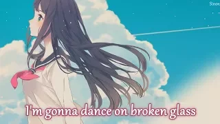 Nightcore - Broken Glass - (Lyrics)