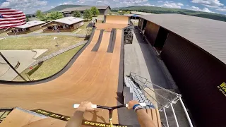 INSANE SCOOTER TRICKS VS WOODWARD MEGA RAMP!