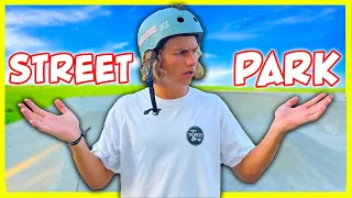 STREET VS PARK SCOOTERING! WHAT'S THE DIFFERENCE?