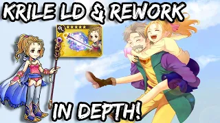 Krile LD + Rework In-Depth! Worth Pulling For? [DFFOO]