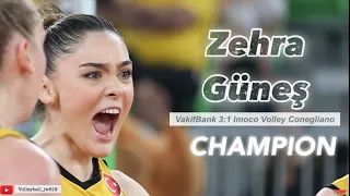 Zehra Güneş | Champion  | Vakıfbank vs Imoco Volley Conegliano │CEV Champion League Super Final 2022