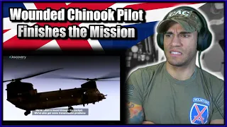 Wounded Chinook Pilot Finishes the Mission - Marine reacts