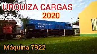 Urquiza Cargas Máquina 7922 Estación de Trenes de Paso de Los Libres Ctes.