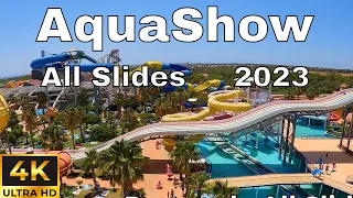 AquaShow 2023, Algarve, Albulfeira, Portugal - All WaterSlides