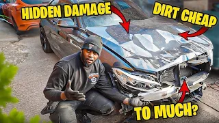 REBUILDING A WRECKED 2016 BMW F22 2 SERIES FROM COPART SALVAGE AUCTION - PART 1