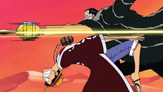 Luffy vs Crocodile [ Round 1 ] | One Piece (English Sub)