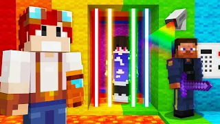 TENTE ESCAPAR DA PRISÃO COLORIDA DO MINECRAFT!! (impossível)