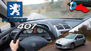 2008 Peugeot 407 SW HDi (100kW) POV 4K [Test Drive Hero] #4 ACCELERATION ELASTICITY & DYNAMIC