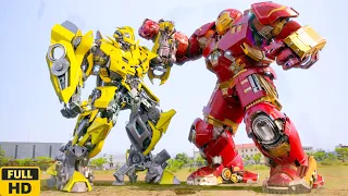 Transformers: The Last Knight - Bumblebee vs Iron Man Final Fight | Paramount Pictures [HD]