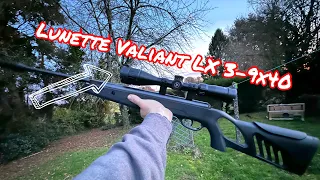 Lunette de tir Valiant 3-9X40 LX Test sur ma swiss arm Tac 1