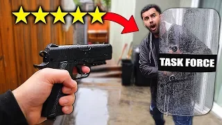 I Bought The BEST Rated BULLET PROOF Shield On WISH!! (5 STAR)