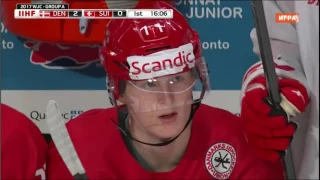 IIHF WJC 2016 12 30 Denmark vs. Switzerland 4:5 SO