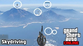 GTA V Online: Fúria em Duas Rodas #32: Skydriving Mais Difícil do Mundo