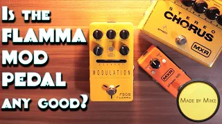 Honest Review: FLAMMA FS05 MODULATION PEDAL (vs. MXR Stereo Chorus & Phase 95)