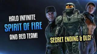 Halo Infinite - SPIRIT OF FIRE RETURNS! Secret Ending, DLC Armor, Red Team, MORE!