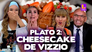 El Gran Chef Famosos PROGRAMA 27 de julio | Plato dos: Cheesecake de Vizzio | LATINA EN VIVO