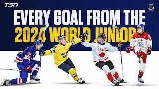 EVERY GOAL FROM THE 2024 WORLD JUNIOR CHAMPIONSHIP
