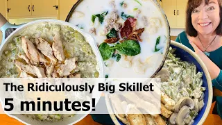 The Ridiculously Big Skillet in 5 Minutes Series!