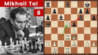 Tal vs Larsen - L' Incredibile Trappola di Tal | Partite Commentate di Scacchi - Mikhail Tal