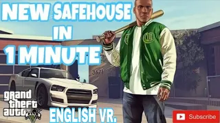 GTA V HOW TO GET FRANKLIN NEW SAFEHOUSE | GTA V FRANKLIN NEW HOUSE | ENLGLISH | 4K |  #shorts  #gta5