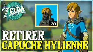 Comment RETIRER la CAPUCHE HYLIENNE dans Zelda Tears of the Kingdom - TUTO ZELDA TOTK