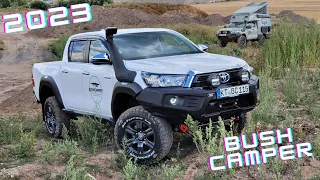 Toyota Hilux 2023 BUSHCAMPER 2023 EXTREMUMBAU! 2.8D Overland Offroad.