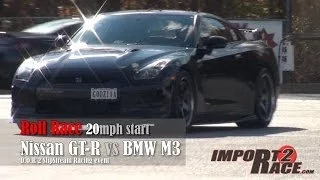 Nissan GTR vs BMW M3