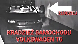 Kradzież Volkswagen T5 Caravelle / Multivan - zabudowa Campervan