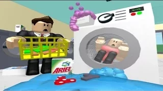 Прохождение карты Roblox c Краизером Побег от злой прачечной 2 часть