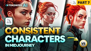 CONSISTENT Characters Still Work in Midjourney V5!