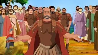 Bible stories for kids - Jesus Heals the Centurion's Son ( English Cartoon Animation )