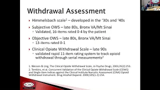 "Opioid Intoxication and Withdrawal" - Alyssa Tilhou, MD, PhD