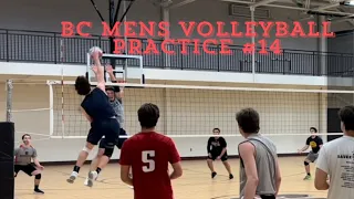 BC Men’s Volleyball Club Practice #14