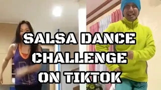 MY SALSA DANCE CHALLENGE ON TIKTOK COMPILATION